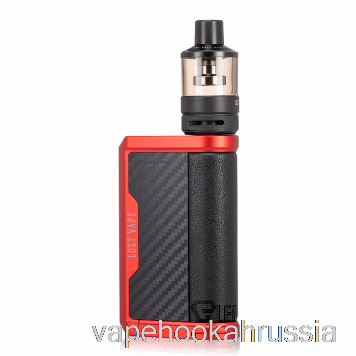 Vape Russia Lost Vape Centaurus Q200 стартовый комплект [подтанк] матовый красный карбон